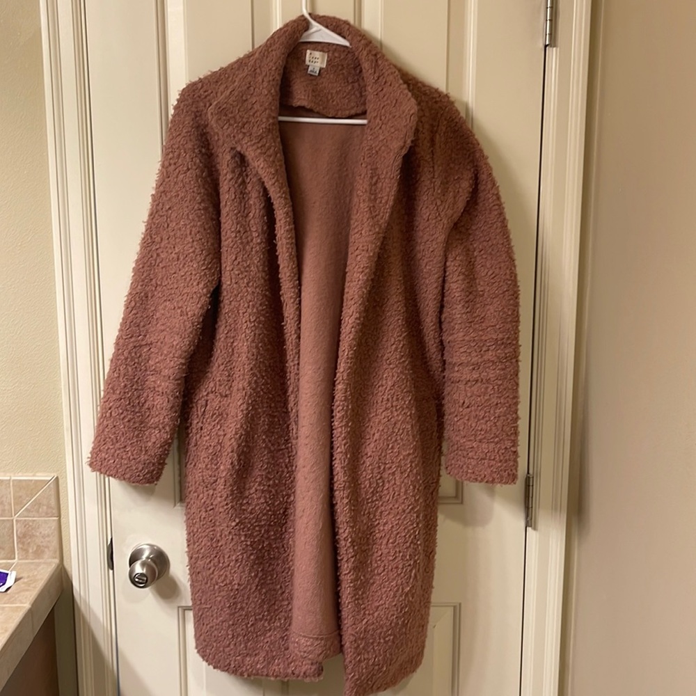 Teddy trench coat